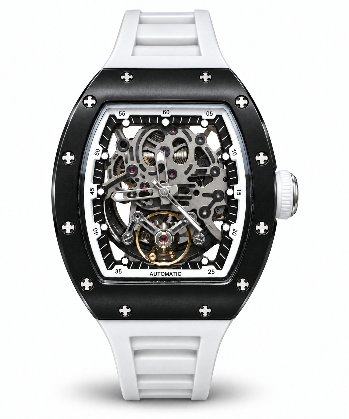 Ninos White Tonneau Automatic